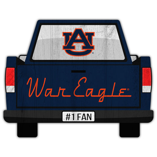 Auburn Tigers 12'' x 12'' Truck Back Décor
