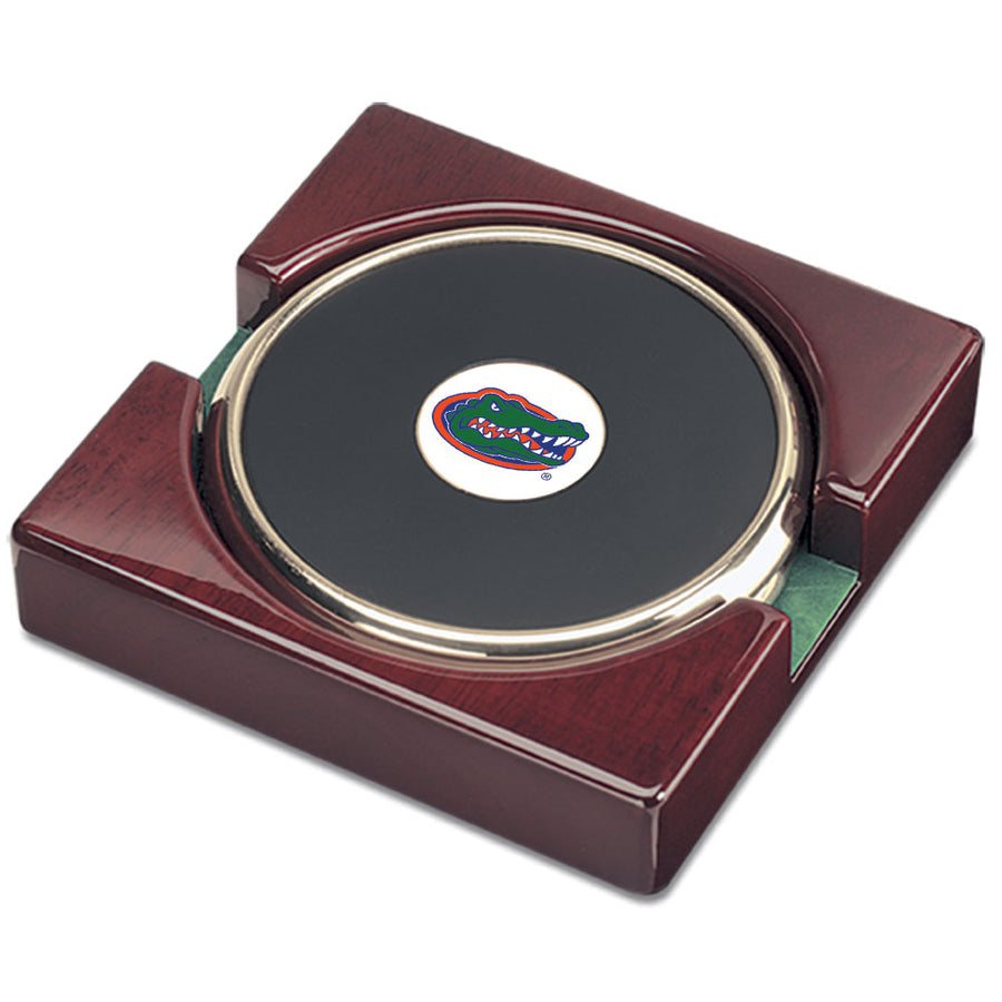 Gold Florida Gators Two-Piece Coaster Set