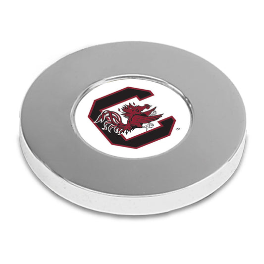 Silver South Carolina Gamecocks Team Office Paperweight