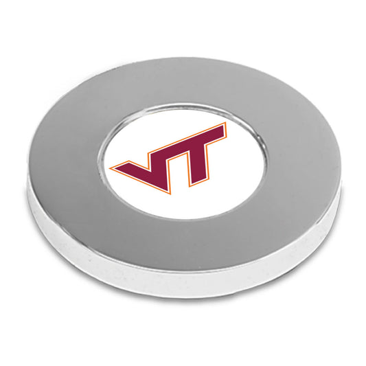 Silver Virginia Tech Hokies Team Office Paperweight