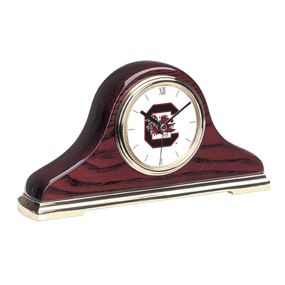 South Carolina Gamecocks Primary Team Logo Mantle Clock