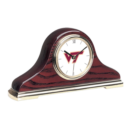 Virginia Tech Hokies Primary Team Logo Mantle Clock