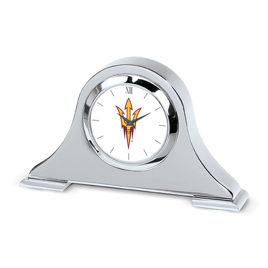 Arizona State Sun Devils Primary Team Logo Napoleon Desk Clock