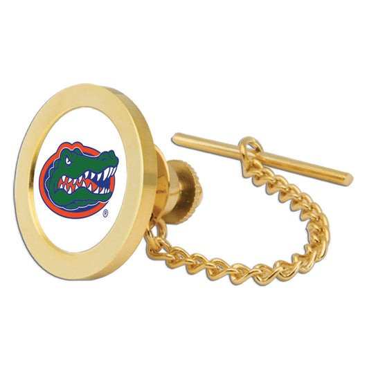 Gold Florida Gators Team Logo Tie Tack/Lapel Pin