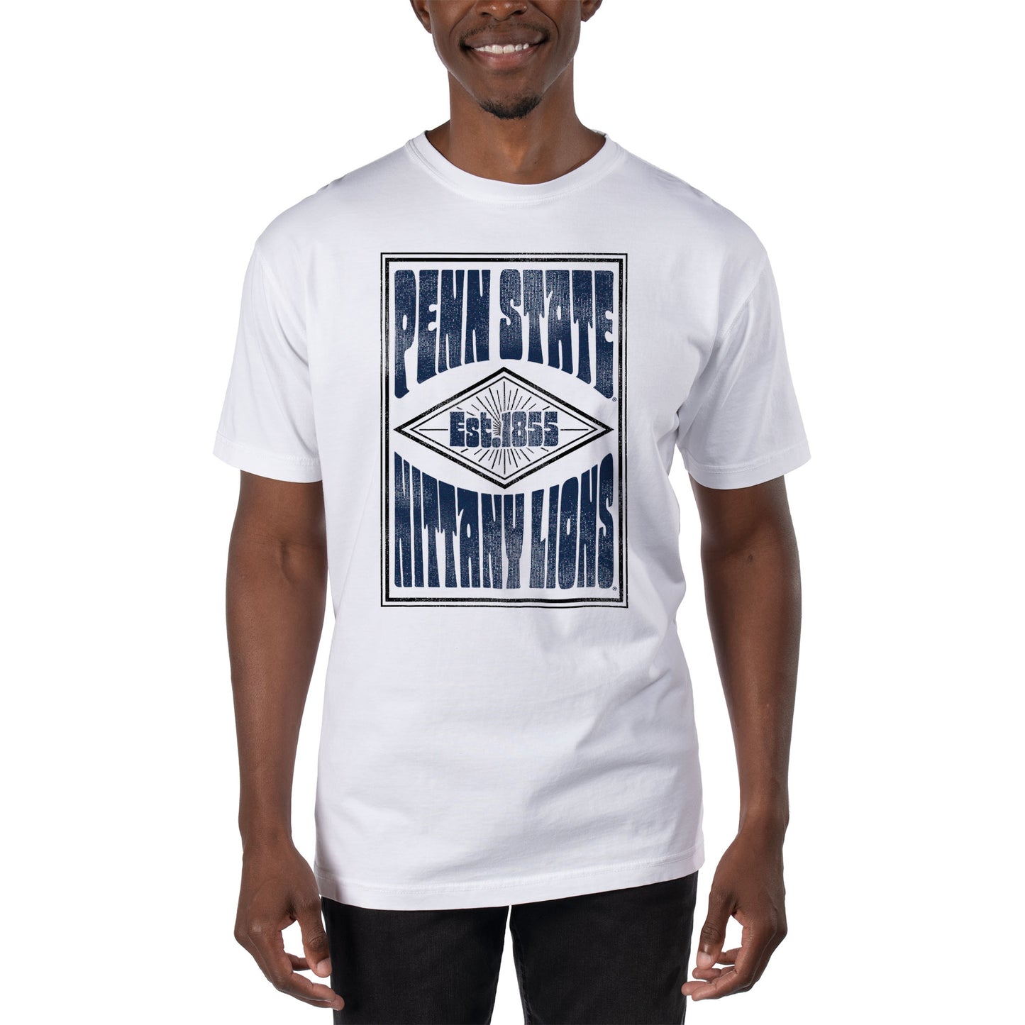 Men's Uscape Apparel White Penn State Nittany Lions T-Shirt