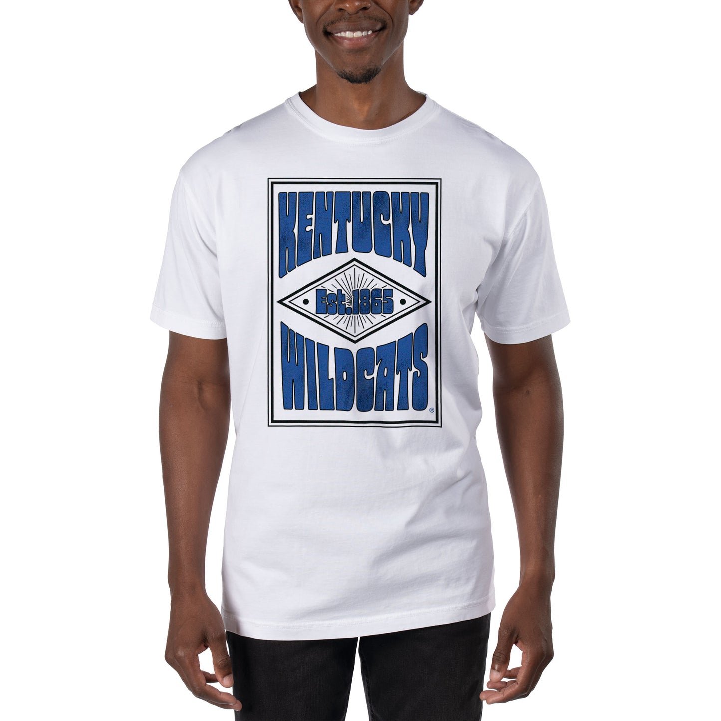 Men's Uscape Apparel White Kentucky Wildcats T-Shirt