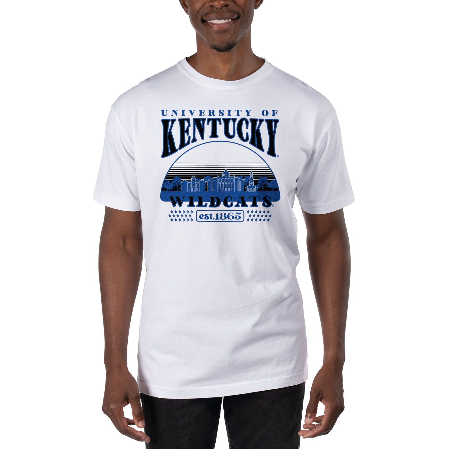 Men's Uscape Apparel White Kentucky Wildcats T-Shirt