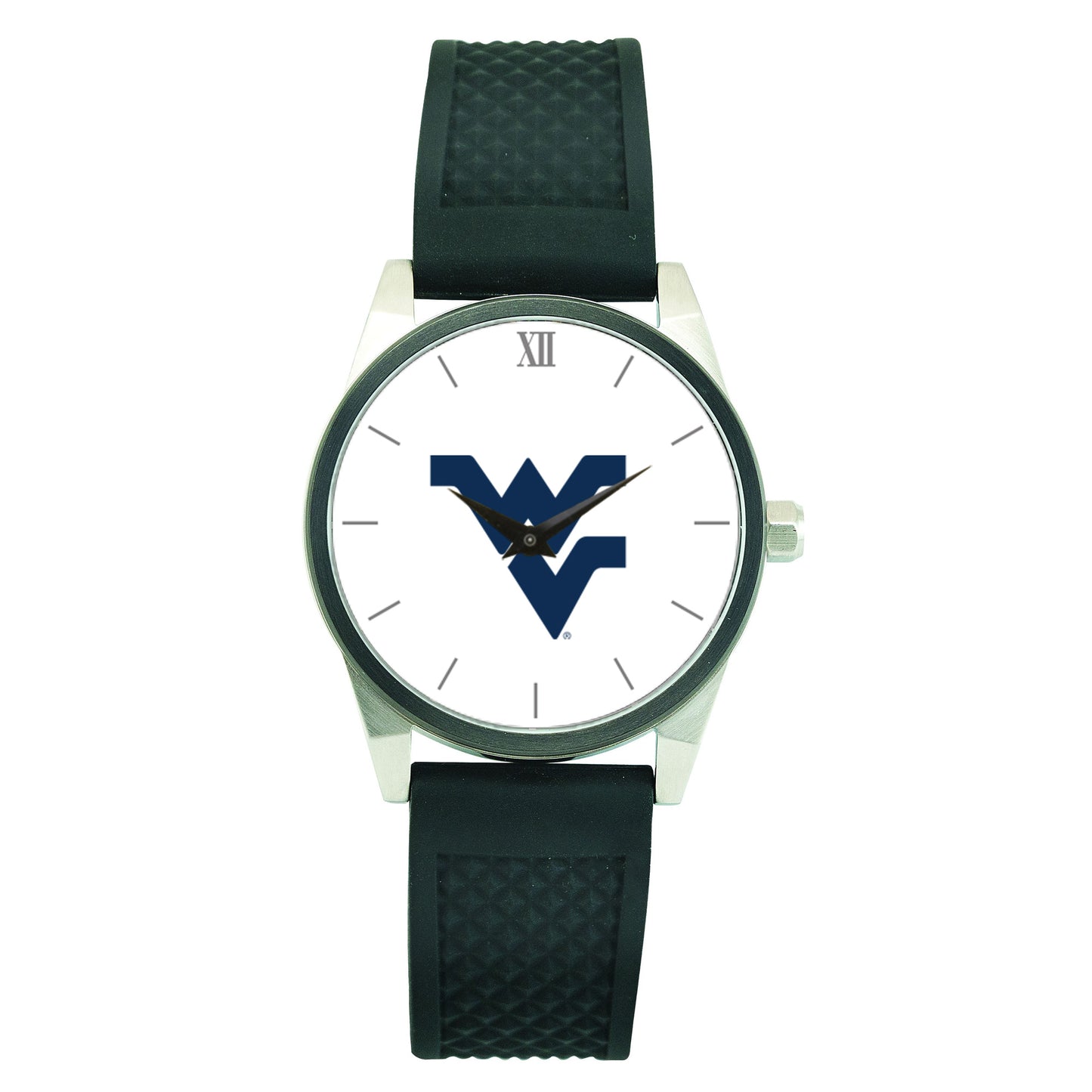 Unisex West Virginia Mountaineers Silicone Strap Wristwatch