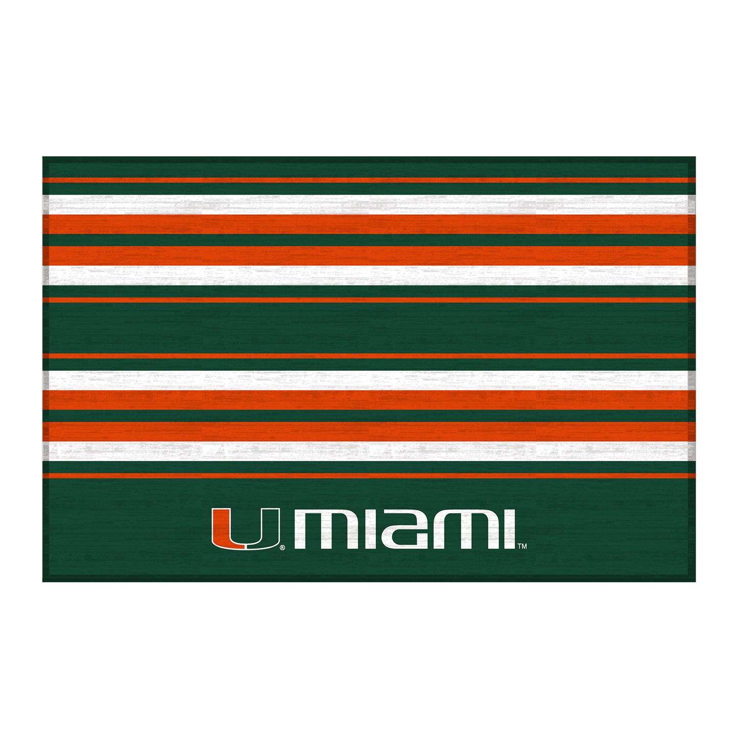 Miami Hurricanes 30" x 46" Door Mat