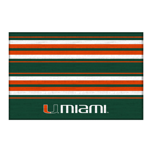 Miami Hurricanes 30" x 46" Door Mat