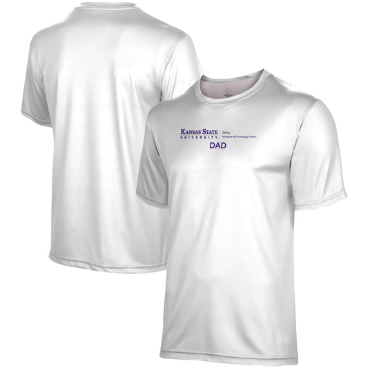 Men's ProSphere White Kansas State Wildcats Dad T-Shirt