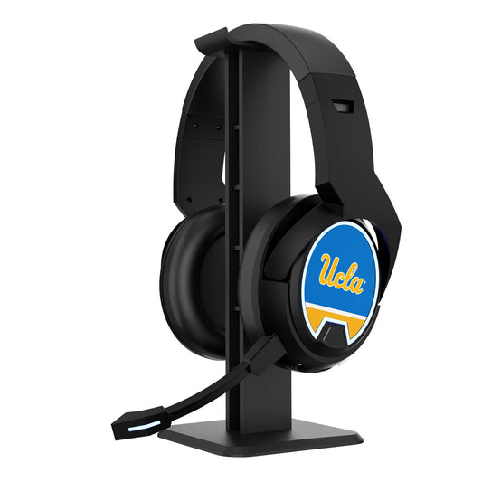 UCLA Bruins Logo Wireless Bluetooth Gaming Headphones & Stand