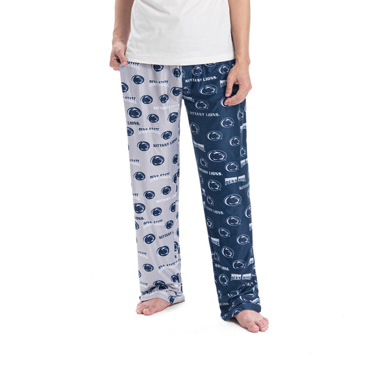 Men's Concepts Sport Navy/White Penn State Nittany Lions Breakthrough Knit Split Pants