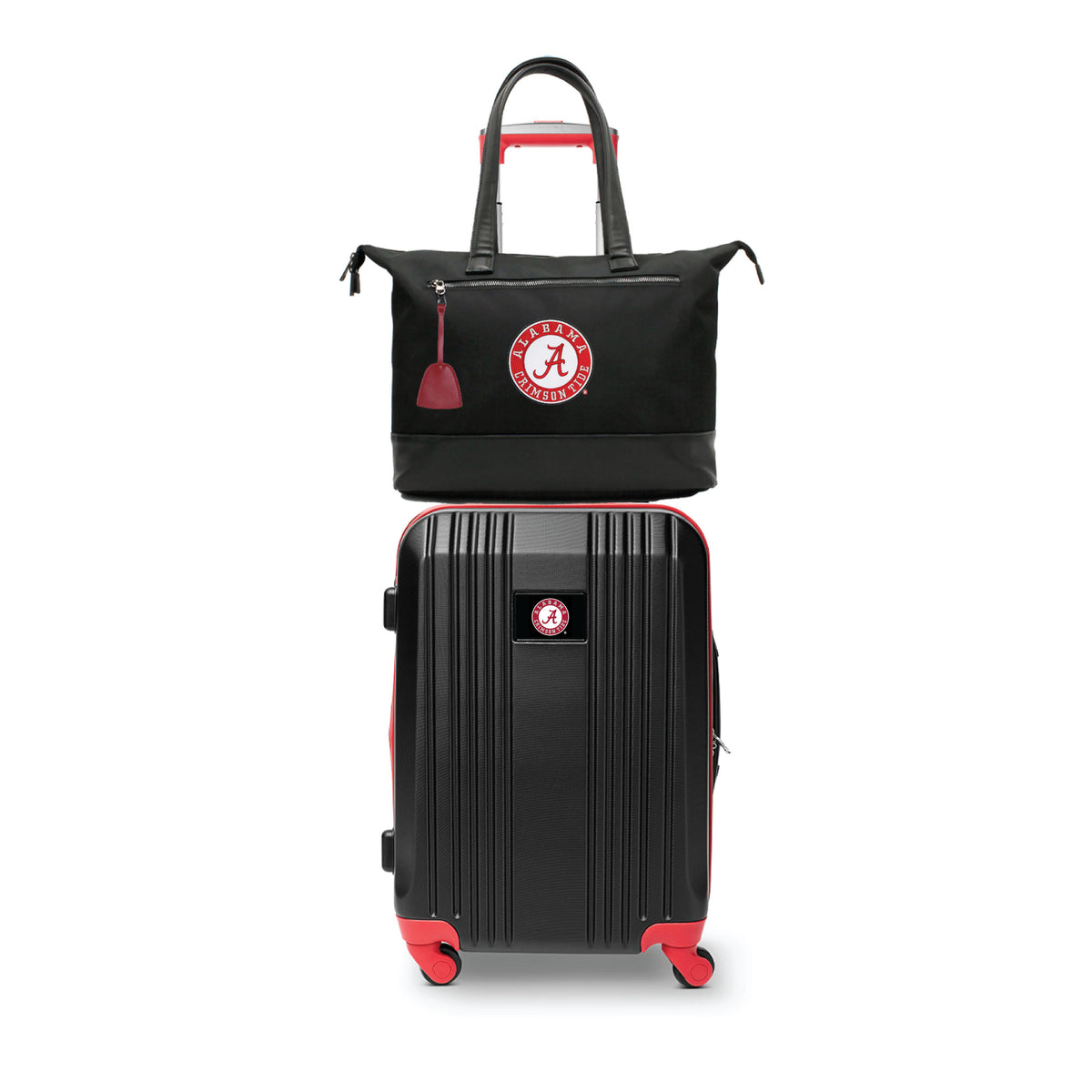 MOJO Alabama Crimson Tide Premium Laptop Tote Bag and Luggage Set