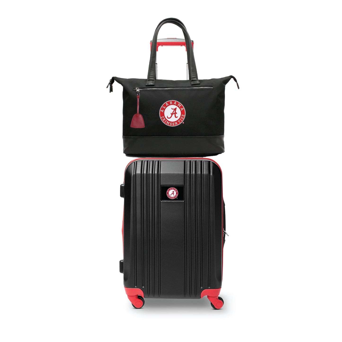 MOJO Alabama Crimson Tide Premium Laptop Tote Bag and Luggage Set