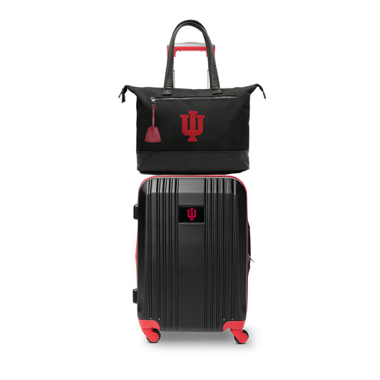 MOJO Indiana Hoosiers Premium Laptop Tote Bag and Luggage Set