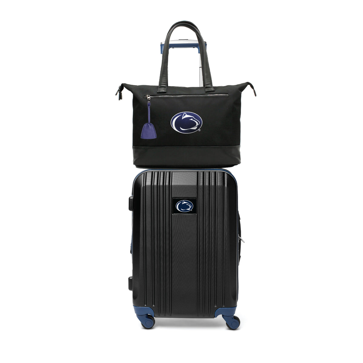 MOJO Penn State Nittany Lions Premium Laptop Tote Bag and Luggage Set