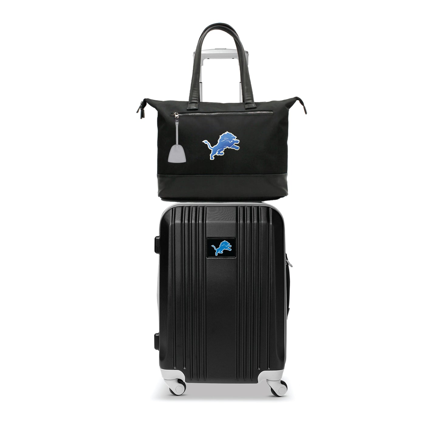 MOJO Detroit Lions Premium Laptop Tote Bag and Luggage Set