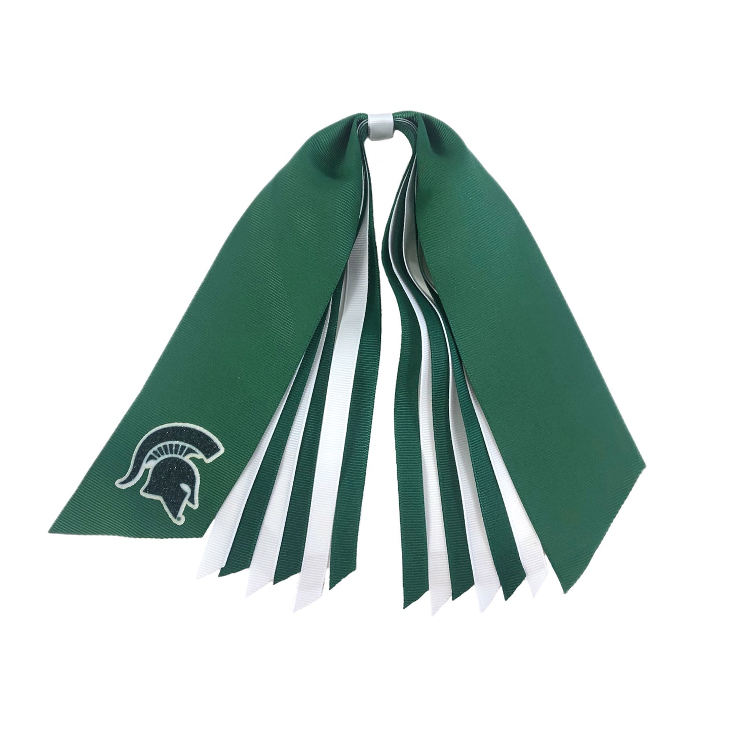 Michigan State Spartans Jumbo Glitter Pony Streamer Bow