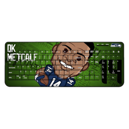 DK Metcalf Seattle Seahawks Emoji Design Wireless Keyboard