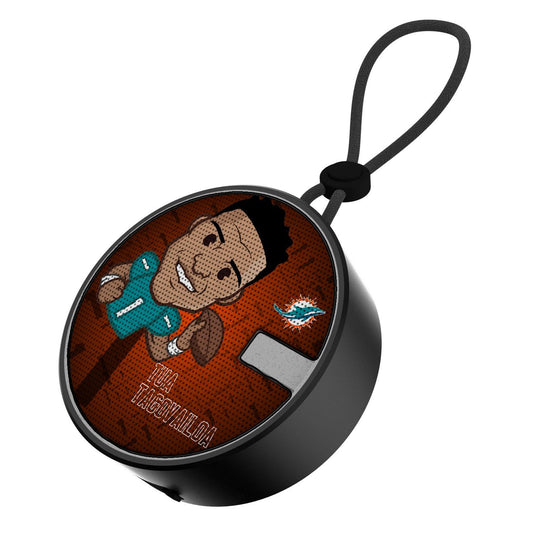 Tua Tagovailoa Miami Dolphins Player Emoji Waterproof Bluetooth Speaker