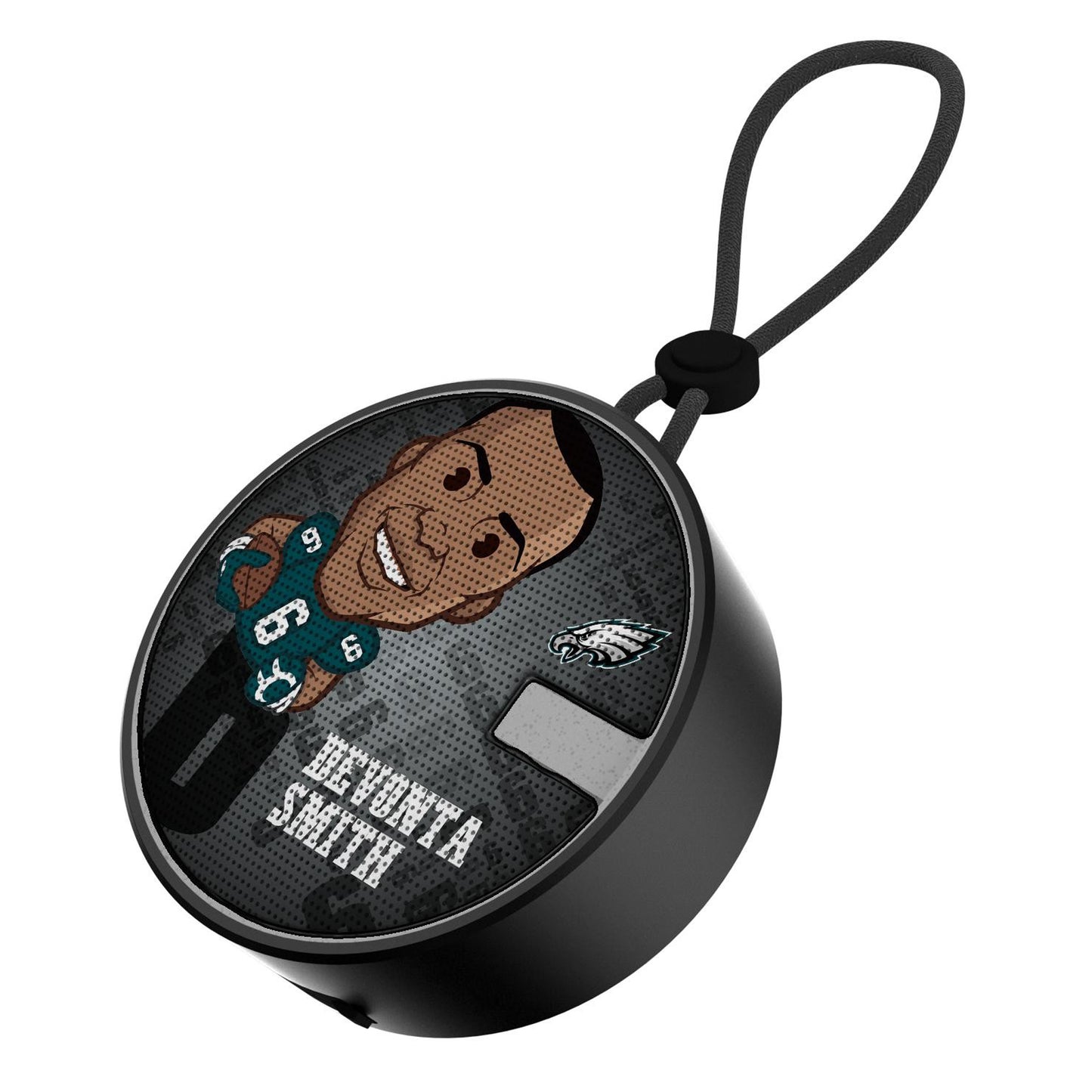 DeVonta Smith Philadelphia Eagles Player Emoji Waterproof Bluetooth Speaker