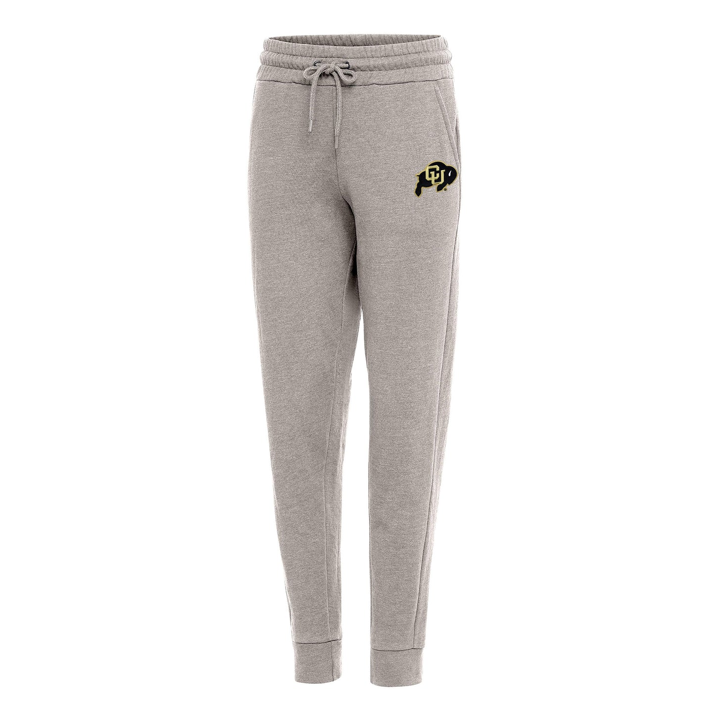 Women's Antigua Oatmeal Colorado Buffaloes Action Jogger Pants
