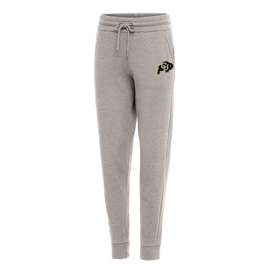 Women's Antigua Oatmeal Colorado Buffaloes Action Jogger Pants