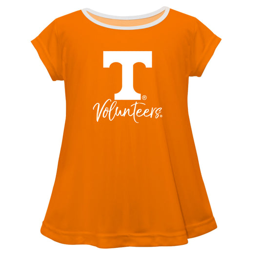 Girls Toddler Tennessee Orange Tennessee Volunteers A-Line Top