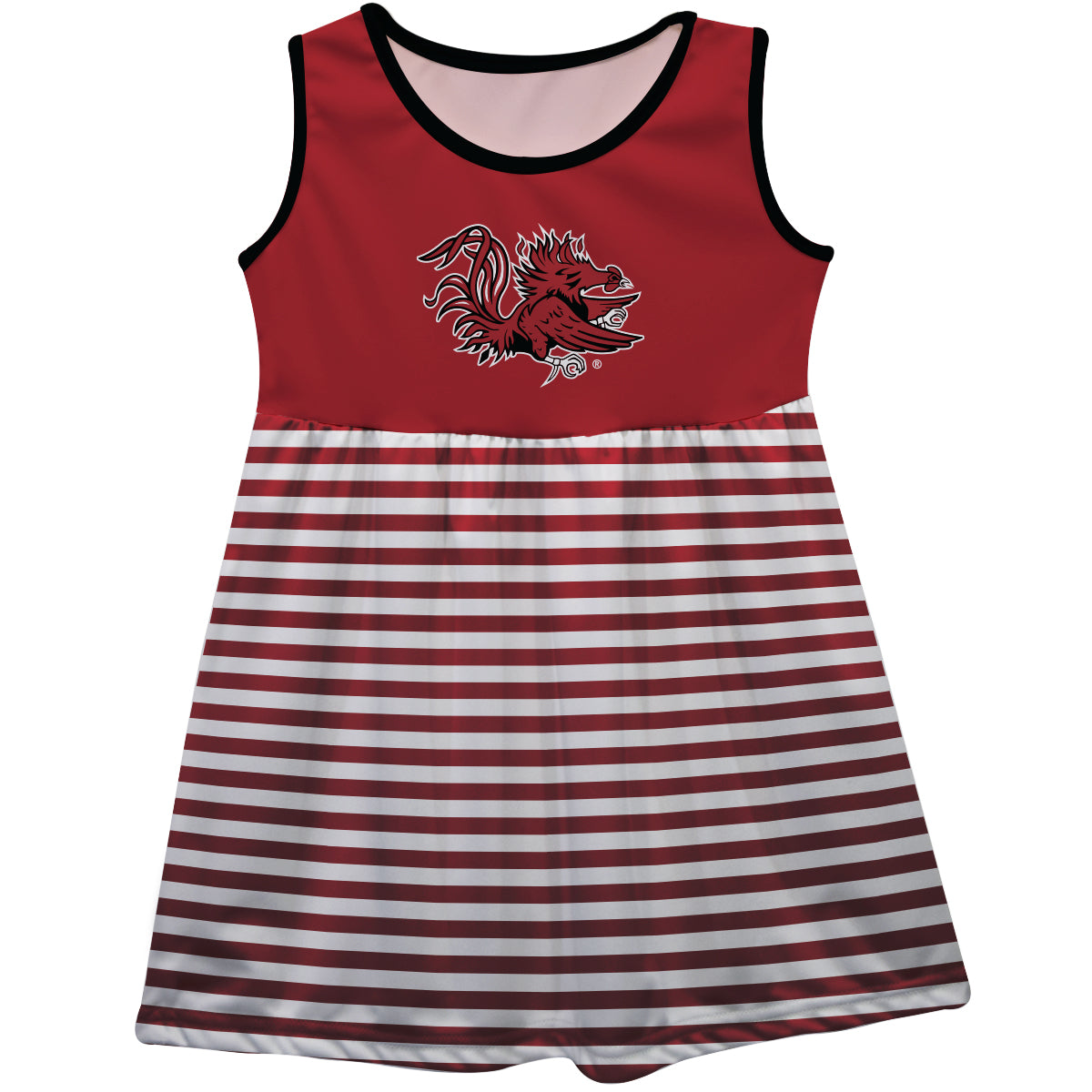 Girls Toddler Garnet South Carolina Gamecocks Tank Dress