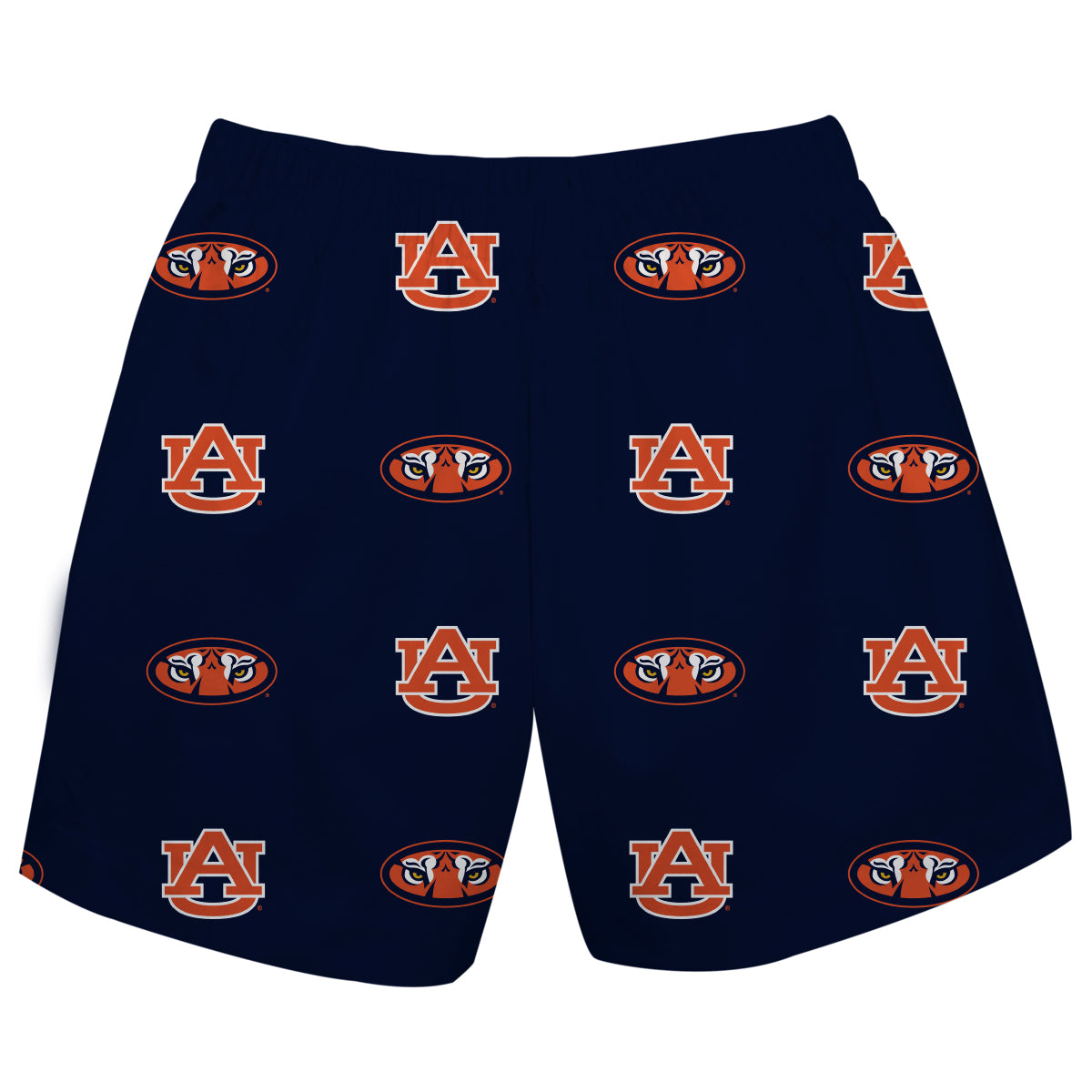 Toddler Navy Auburn Tigers Pull On Shorts