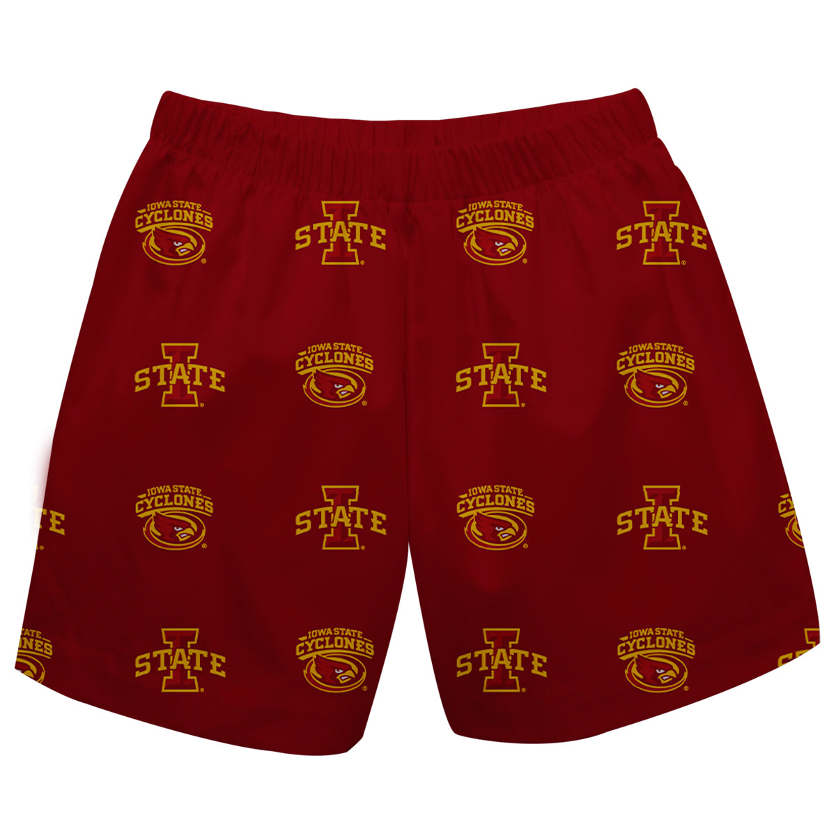 Toddler Cardinal Iowa State Cyclones Pull On Shorts