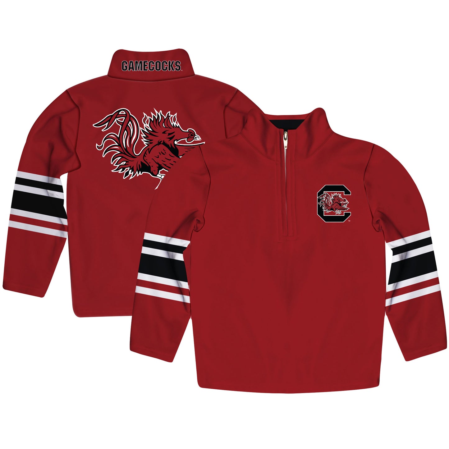 Toddler Garnet South Carolina Gamecocks Quarter-Zip Jacket