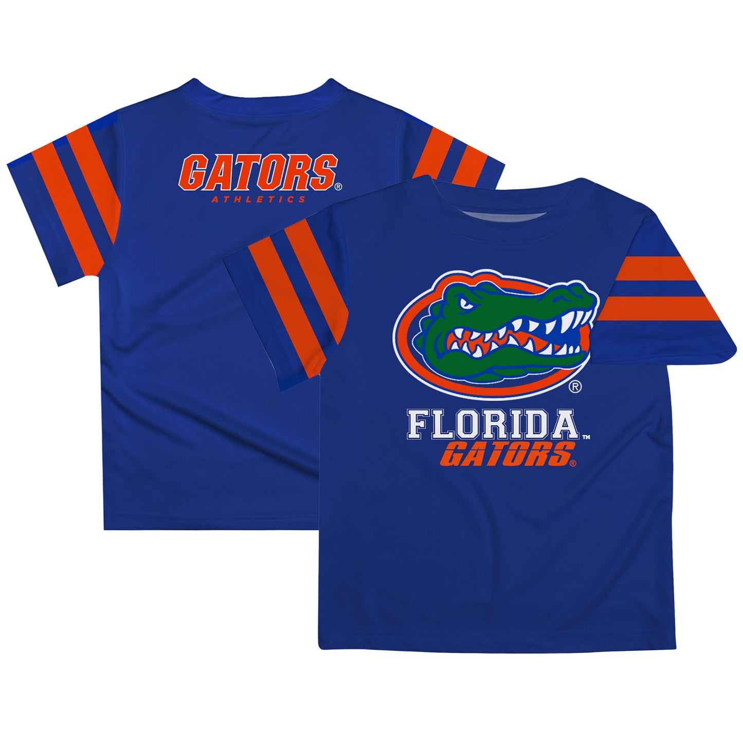 Toddler Royal Florida Gators Stripes T-Shirt