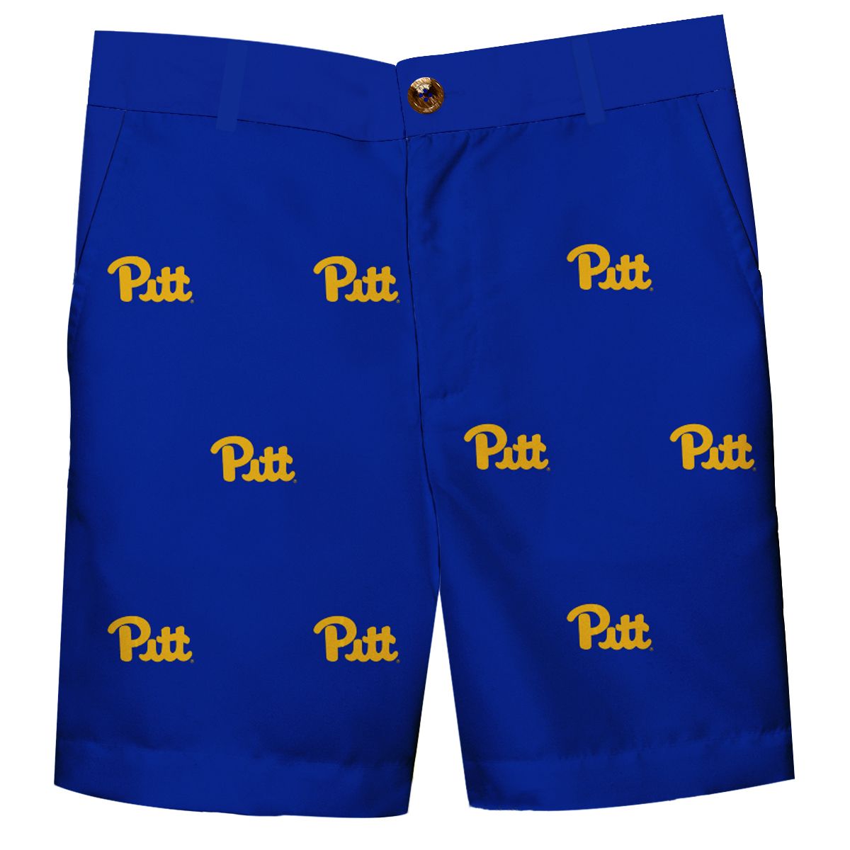 Youth Royal Pitt Panthers Structured Shorts