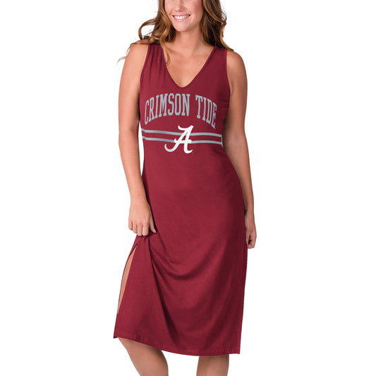 Women's G-III 4Her by Carl Banks Crimson Alabama Crimson Tide Training V-Neck Maxi Dress