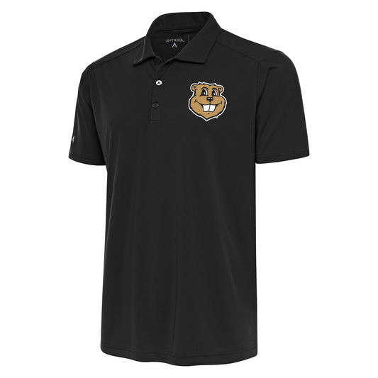 Men's Antigua Gray Minnesota Golden Gophers Goldy Tribute Polo