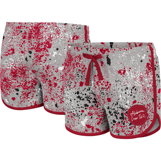 Girls Youth Colosseum Gray Alabama Crimson Tide Sweet Pea Shorts