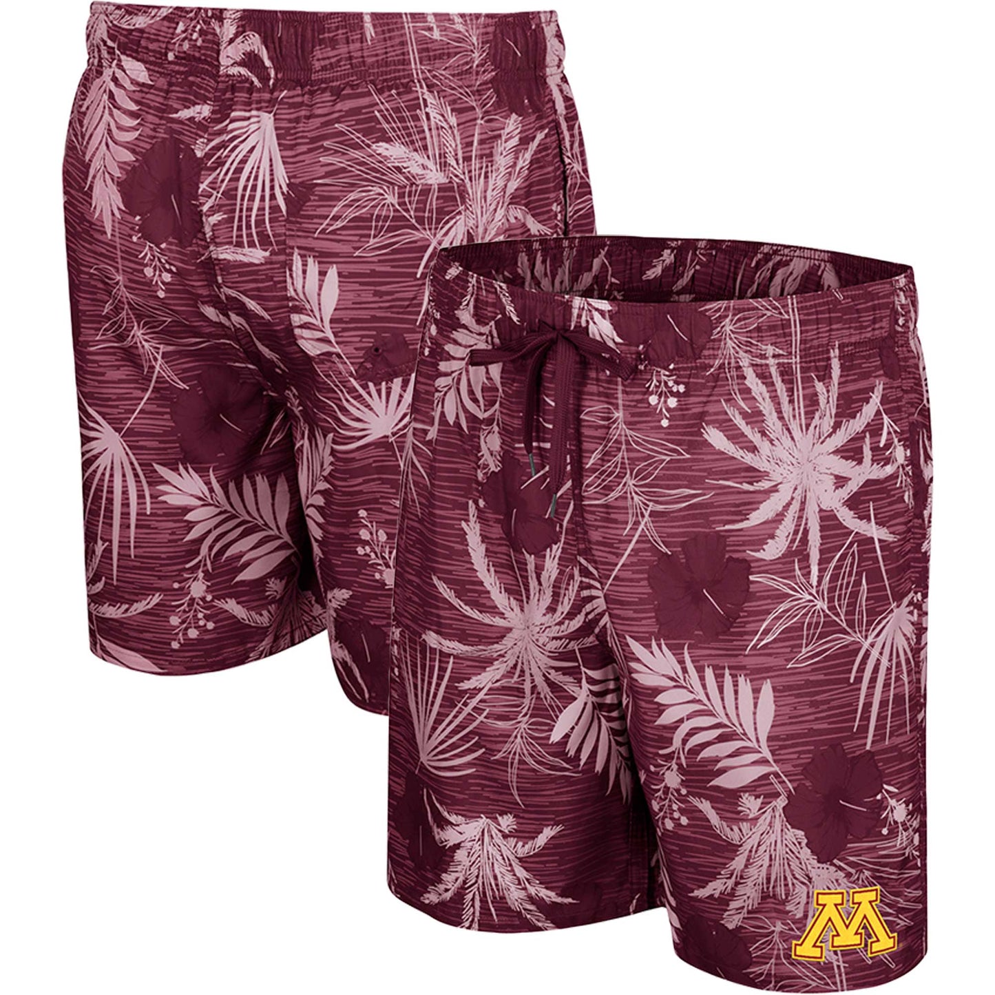 Men's Colosseum Maroon Minnesota Golden Gophers What Else is New Swim Shorts