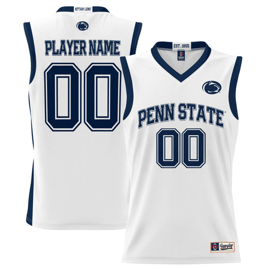 Men's GameDay Greats White Penn State Nittany Lions NIL Pick-A-Player Lightweight Basketball Jersey