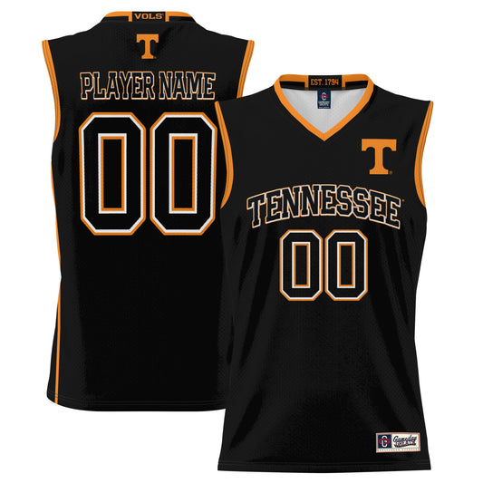 Youth Game Day Greats Black Tennessee Volunteers NIL Pick-A-Player Lightweight Basketball Jersey