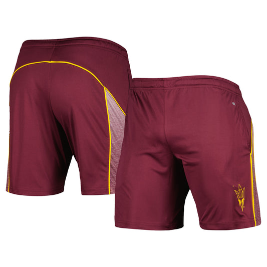 Men's Colosseum Maroon Arizona State Sun Devils Laws of Physics Shorts