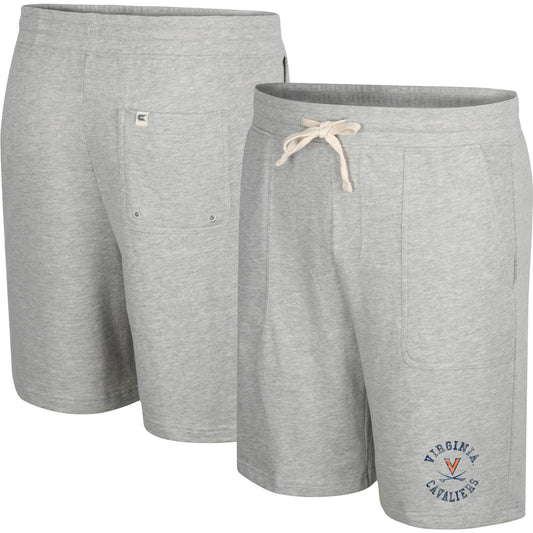 Men's Colosseum Heather Gray Virginia Cavaliers Love To Hear This Terry Shorts