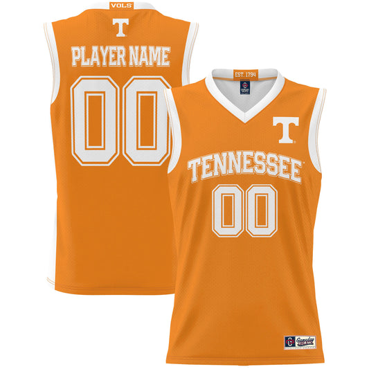 Unisex GameDay Greats  Orange Tennessee Volunteers  Lightweight NIL Pick-A-Player Basketball Jersey