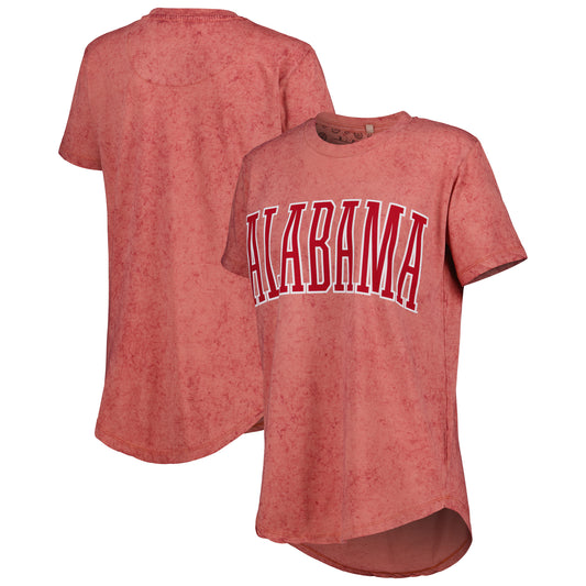 Women's Pressbox Crimson Alabama Crimson Tide Southlawn Sun-Washed T-Shirt