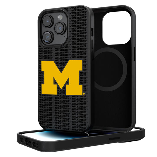 Michigan Wolverines Primary Logo iPhone Magnetic Bump Case