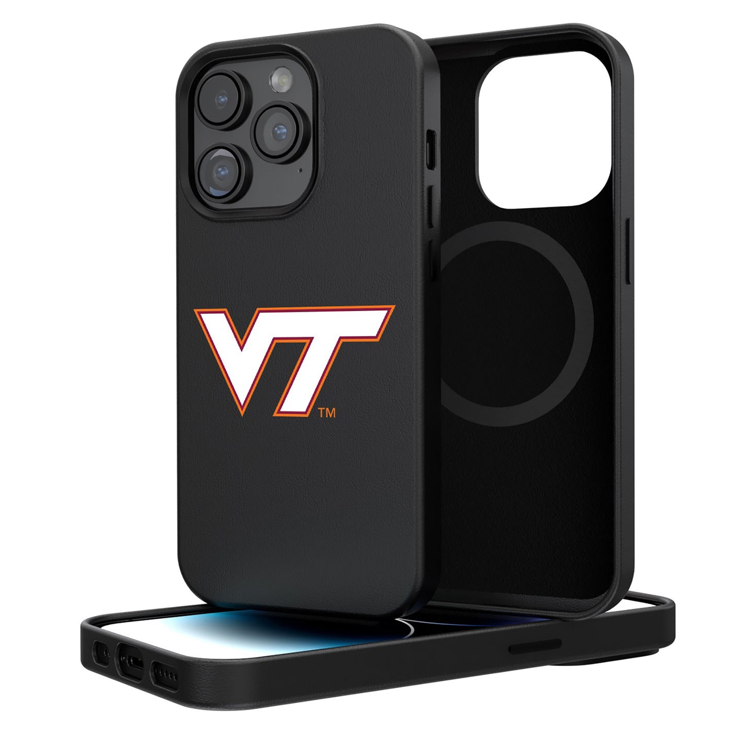 Virginia Tech Hokies Primary Logo iPhone Magnetic Bump Case