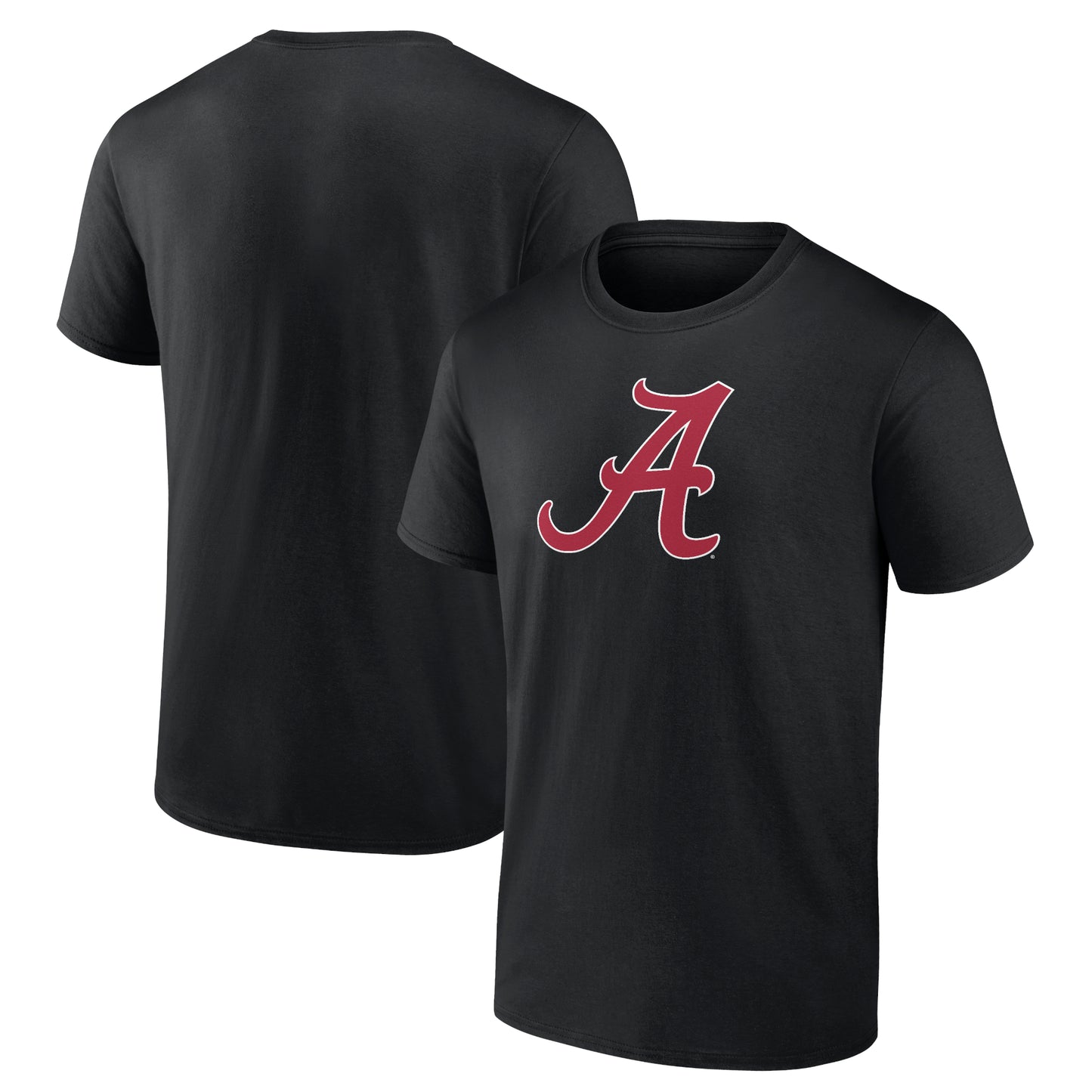 Men's Black Alabama Crimson Tide Primary Team Logo T-Shirt