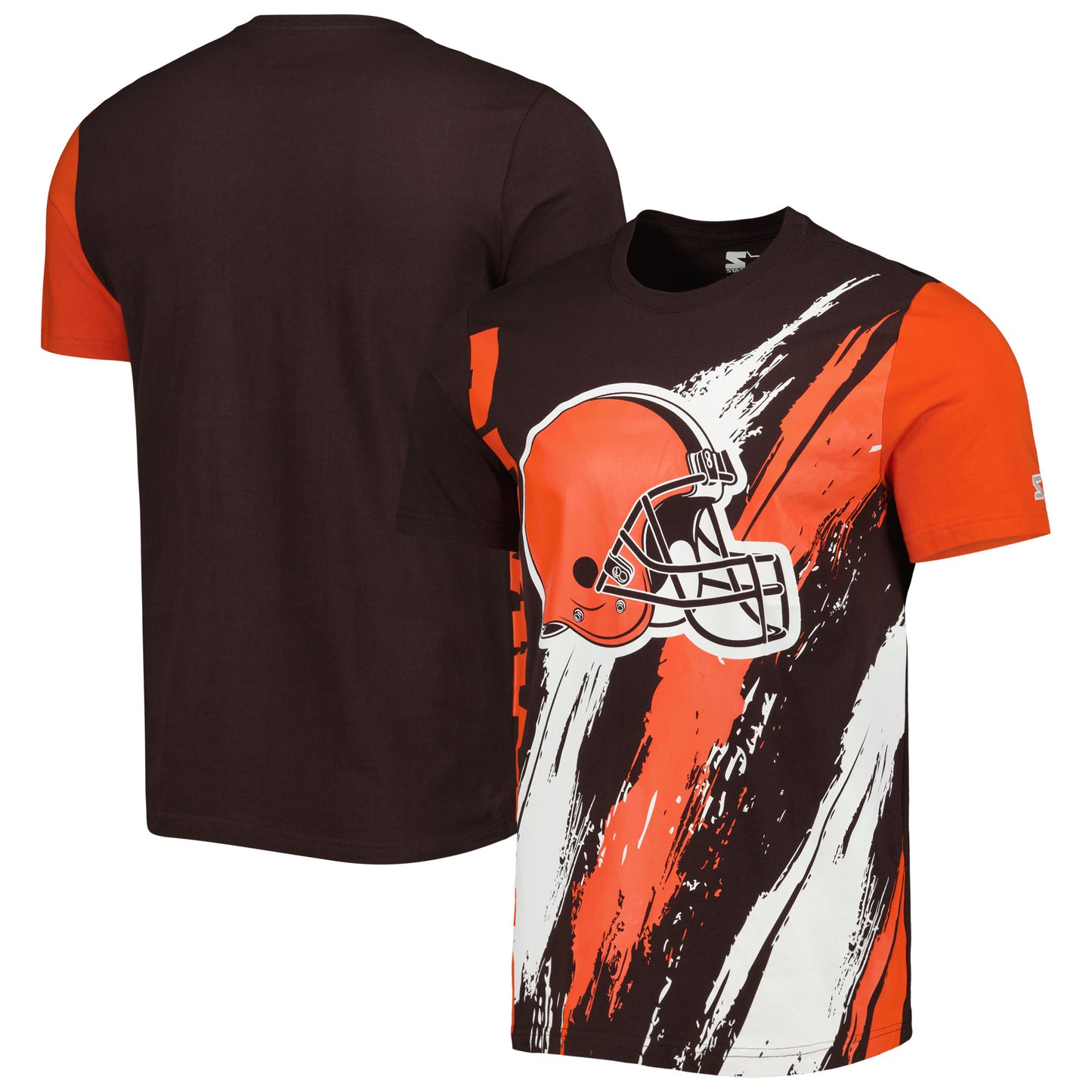 Men's Starter Brown Cleveland Browns Extreme Defender T-Shirt