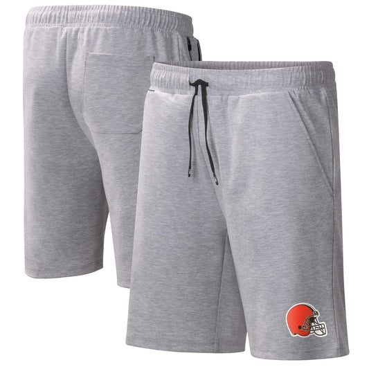 Men's MSX by Michael Strahan Heather Gray Cleveland Browns Trainer Shorts